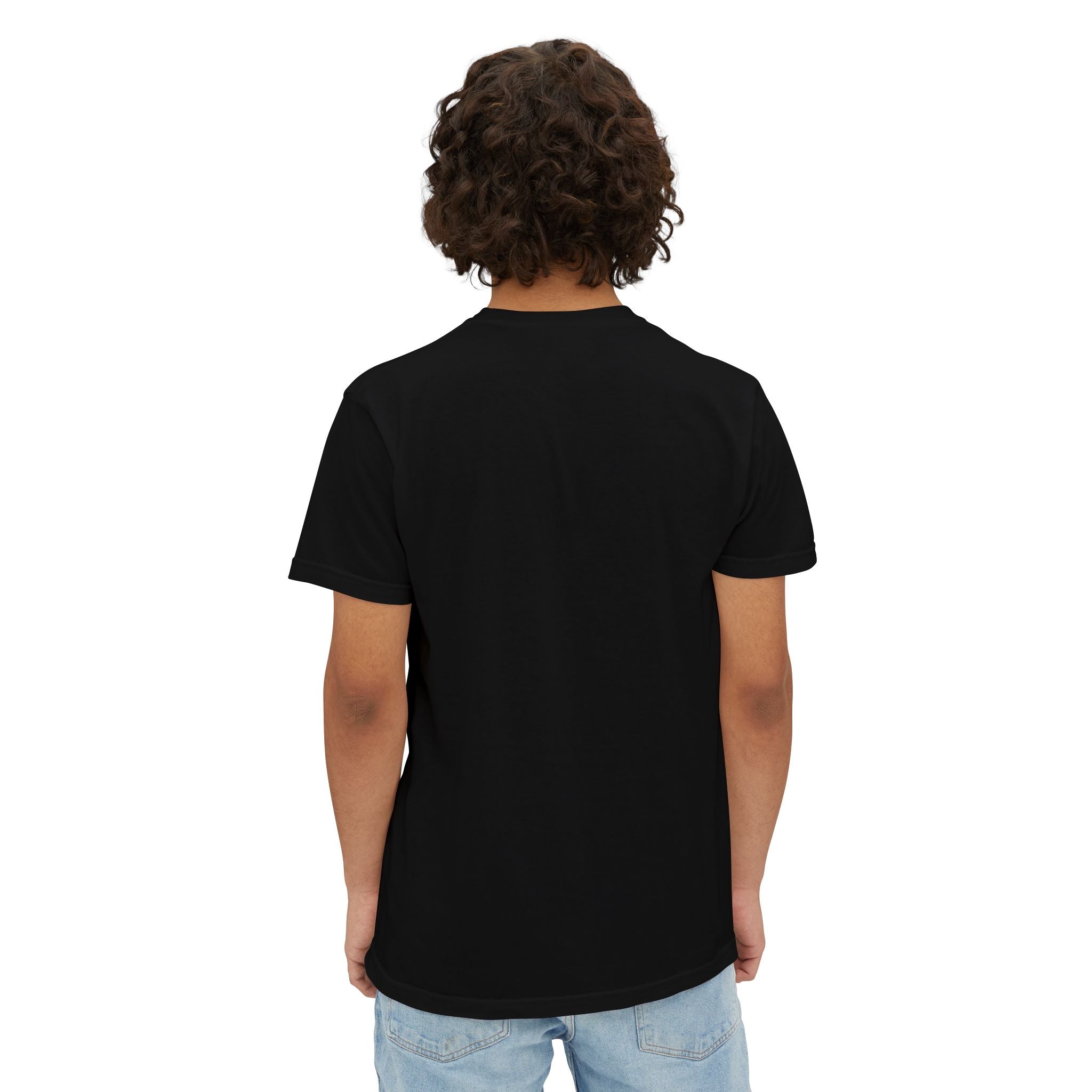 Hustle Sixers Logo Pocket Tee - Retro 76ers Pocket T-Shirt Comfort Colors