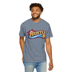Hustle Sixers Logo T-Shirt - Retro 76ers Tee Comfort Colors