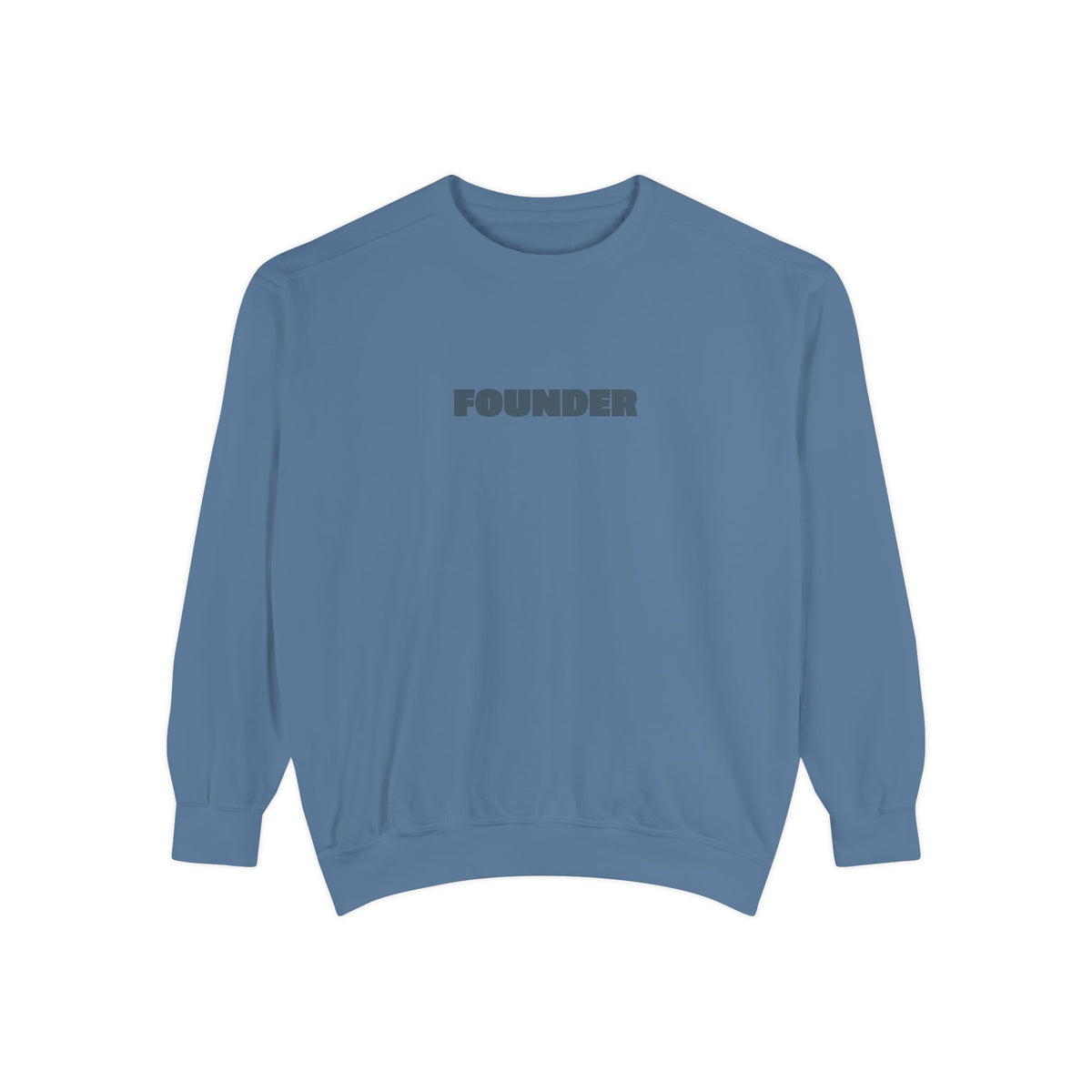 Founder Sweatshirt - Garment-Dyed Crewneck for Brand Founders