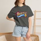 Hustle Sixers Logo T-Shirt - Retro 76ers Tee Comfort Colors