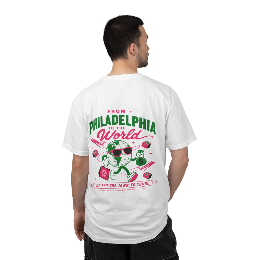 From Philadelphia to the World Tee - Unisex Garment-Dyed T-shirt