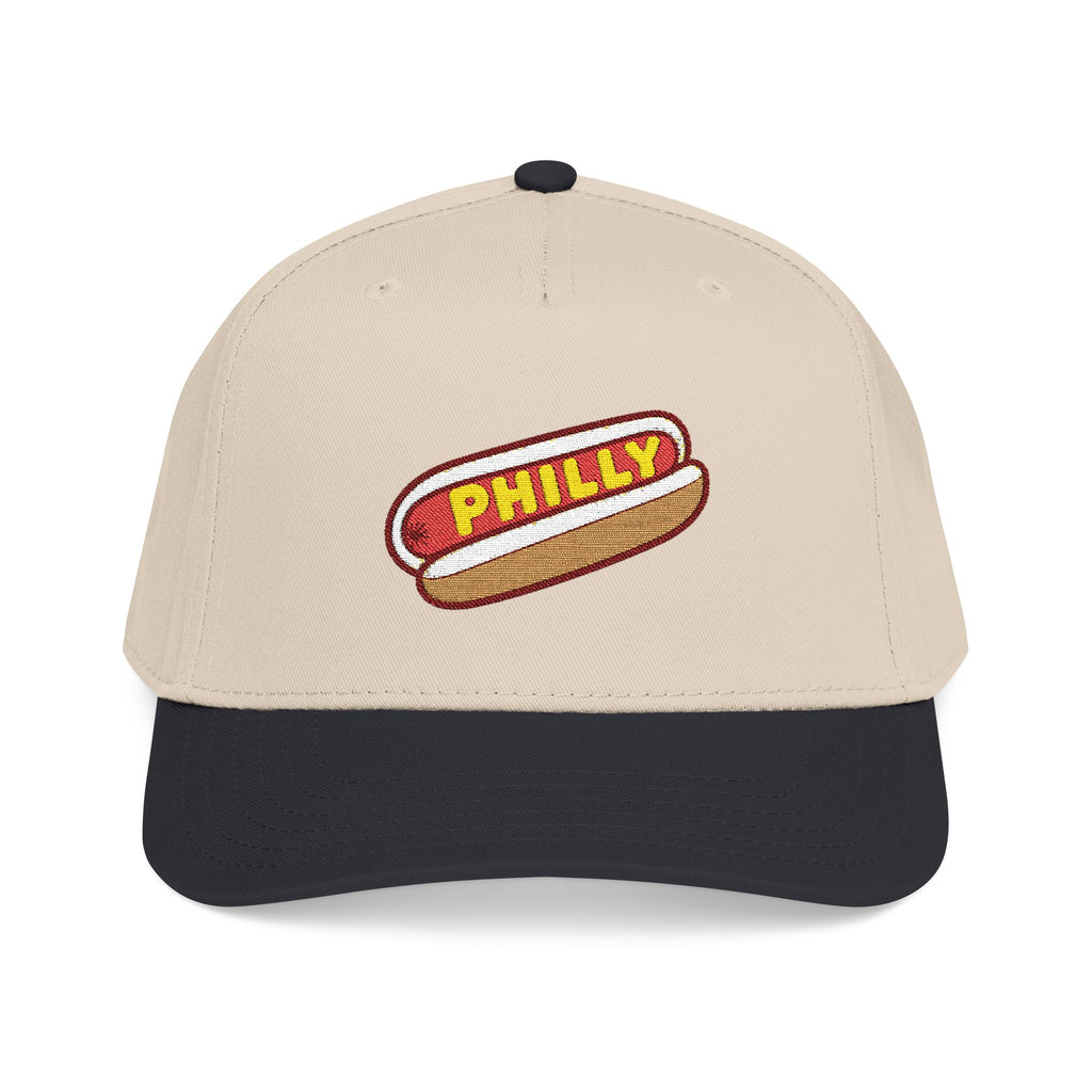 PHILLY Glizzy Two-Tone Mid-Profile Hot Dog Baseball Cap
