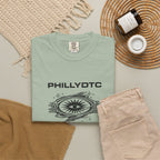 PhillyDTC 90s Rave Graphic Tee - Cosmic Compass T-Shirt