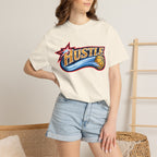 Hustle Sixers Logo T-Shirt - Retro 76ers Tee Comfort Colors