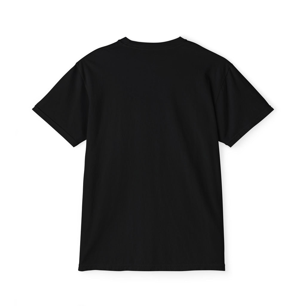 Hustle Sixers Logo Pocket Tee - Retro 76ers Pocket T-Shirt Comfort Colors