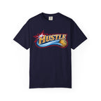 Hustle Sixers Logo T-Shirt - Retro 76ers Tee Comfort Colors