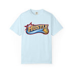 Hustle Sixers Logo T-Shirt - Retro 76ers Tee Comfort Colors