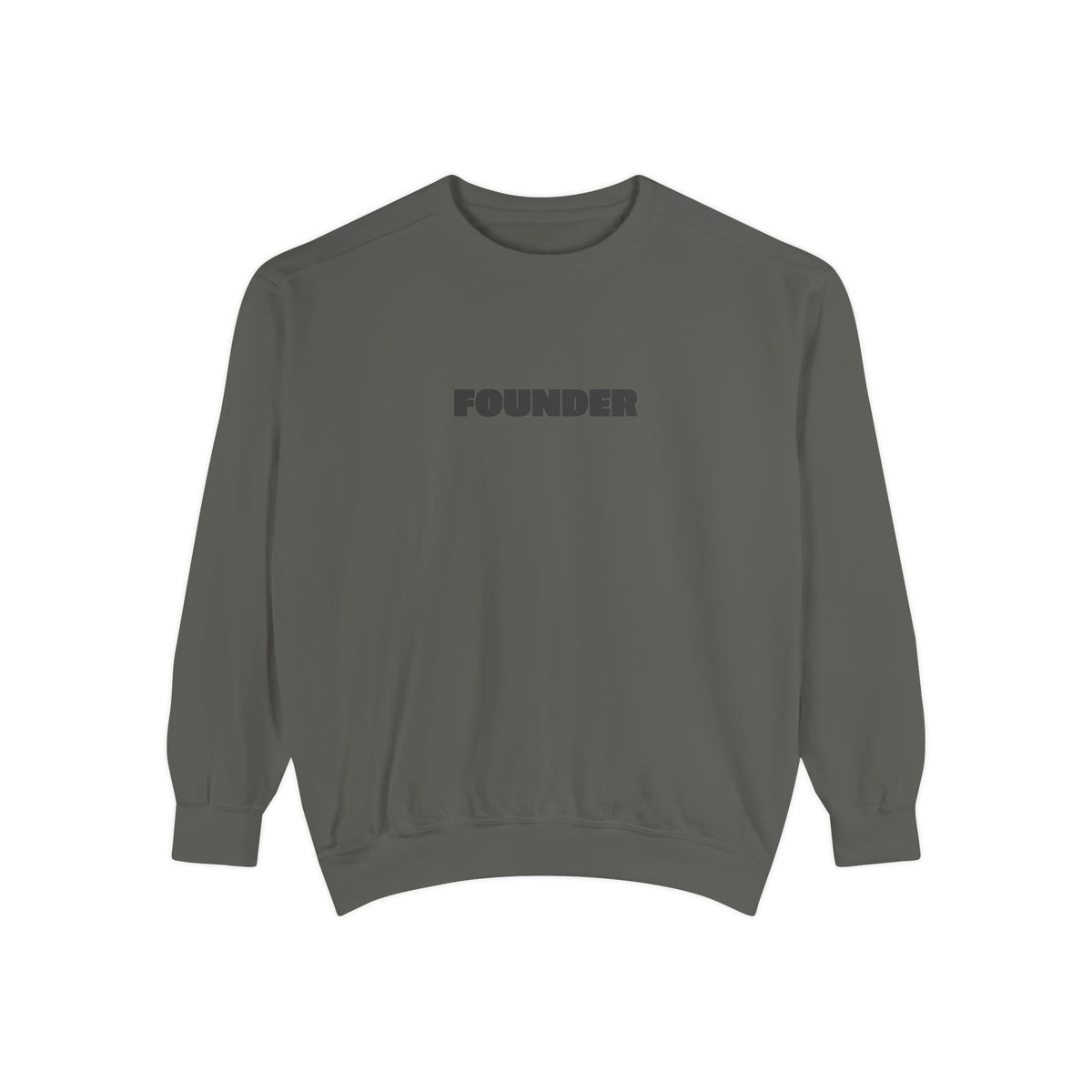 Founder Sweatshirt - Garment-Dyed Crewneck for Brand Founders