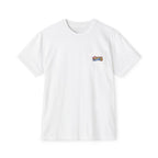 Hustle Sixers Logo Pocket Tee - Retro 76ers Pocket T-Shirt Comfort Colors