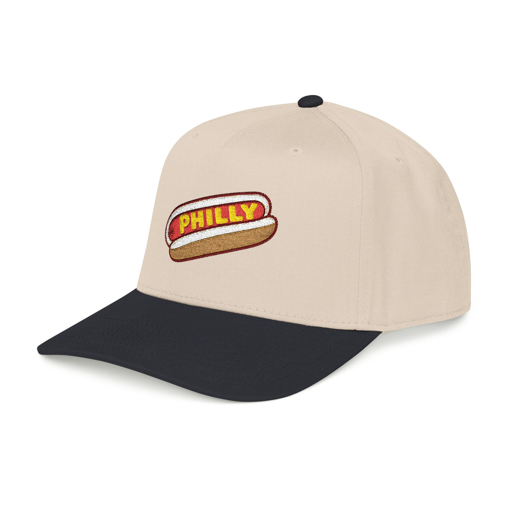 PHILLY Glizzy Two-Tone Mid-Profile Hot Dog Baseball Cap