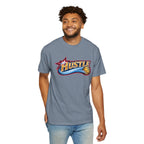 Hustle Sixers Logo T-Shirt - Retro 76ers Tee Comfort Colors