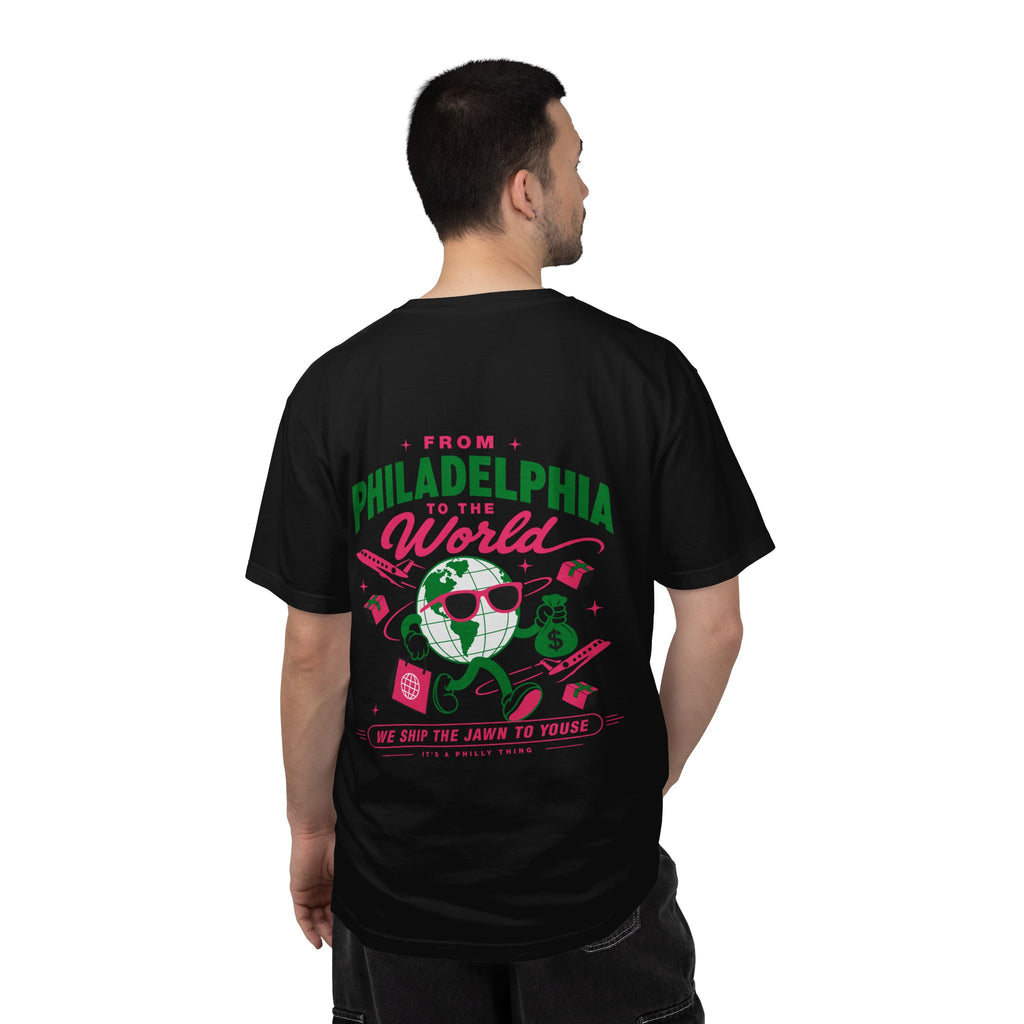 From Philadelphia to the World Tee - Unisex Garment-Dyed T-shirt