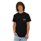 Hustle Sixers Logo Pocket Tee - Retro 76ers Pocket T-Shirt Comfort Colors
