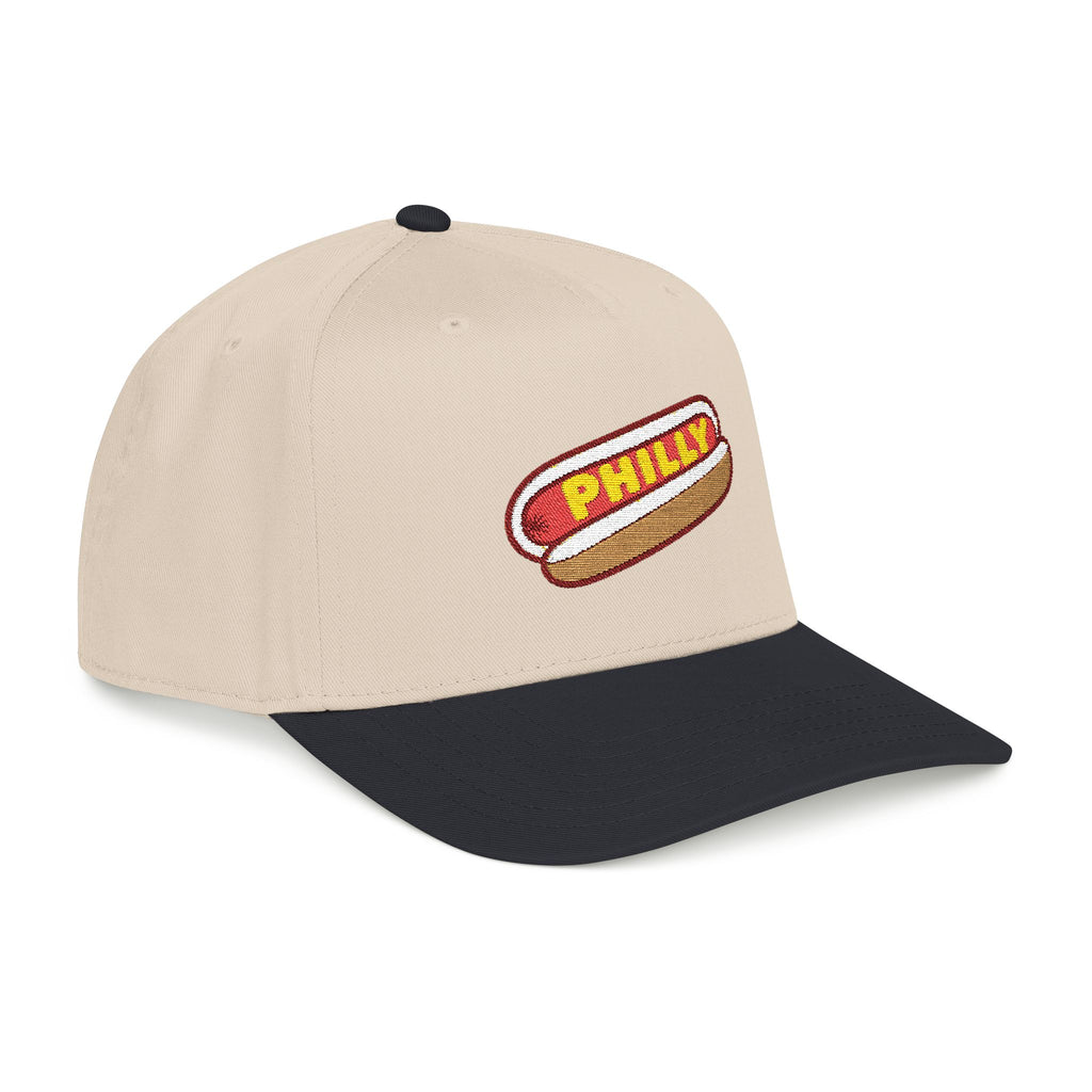 PHILLY Glizzy Two-Tone Mid-Profile Hot Dog Baseball Cap