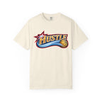 Hustle Sixers Logo T-Shirt - Retro 76ers Tee Comfort Colors