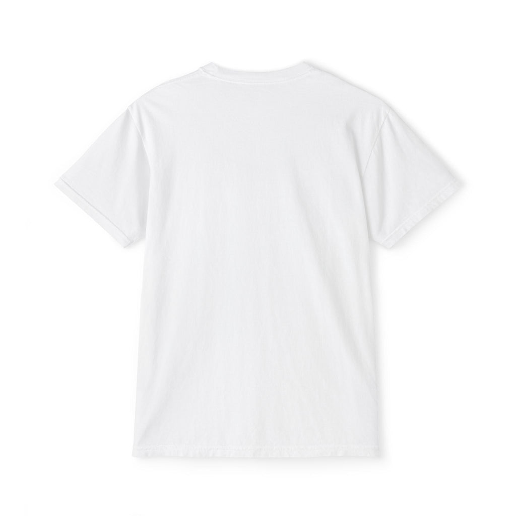 Hustle Sixers Logo Pocket Tee - Retro 76ers Pocket T-Shirt Comfort Colors