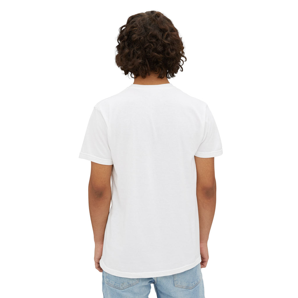 Hustle Sixers Logo Pocket Tee - Retro 76ers Pocket T-Shirt Comfort Colors