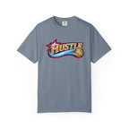 Hustle Sixers Logo T-Shirt - Retro 76ers Tee Comfort Colors