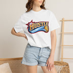 Hustle Sixers Logo T-Shirt - Retro 76ers Tee Comfort Colors