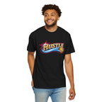 Hustle Sixers Logo T-Shirt - Retro 76ers Tee Comfort Colors